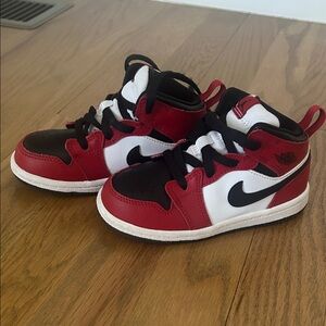 Nike Kids JordanBlack and Red Sneakers